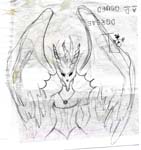 Dragon Lady Doodle